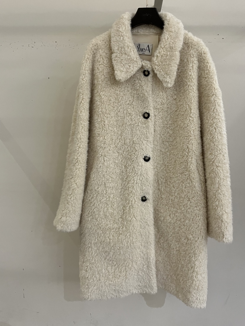 ATHEA東大門㊣實拍女裝新品推薦25秋冬真品時尚人氣中長款大衣ATHEA中長款大衣圖色1