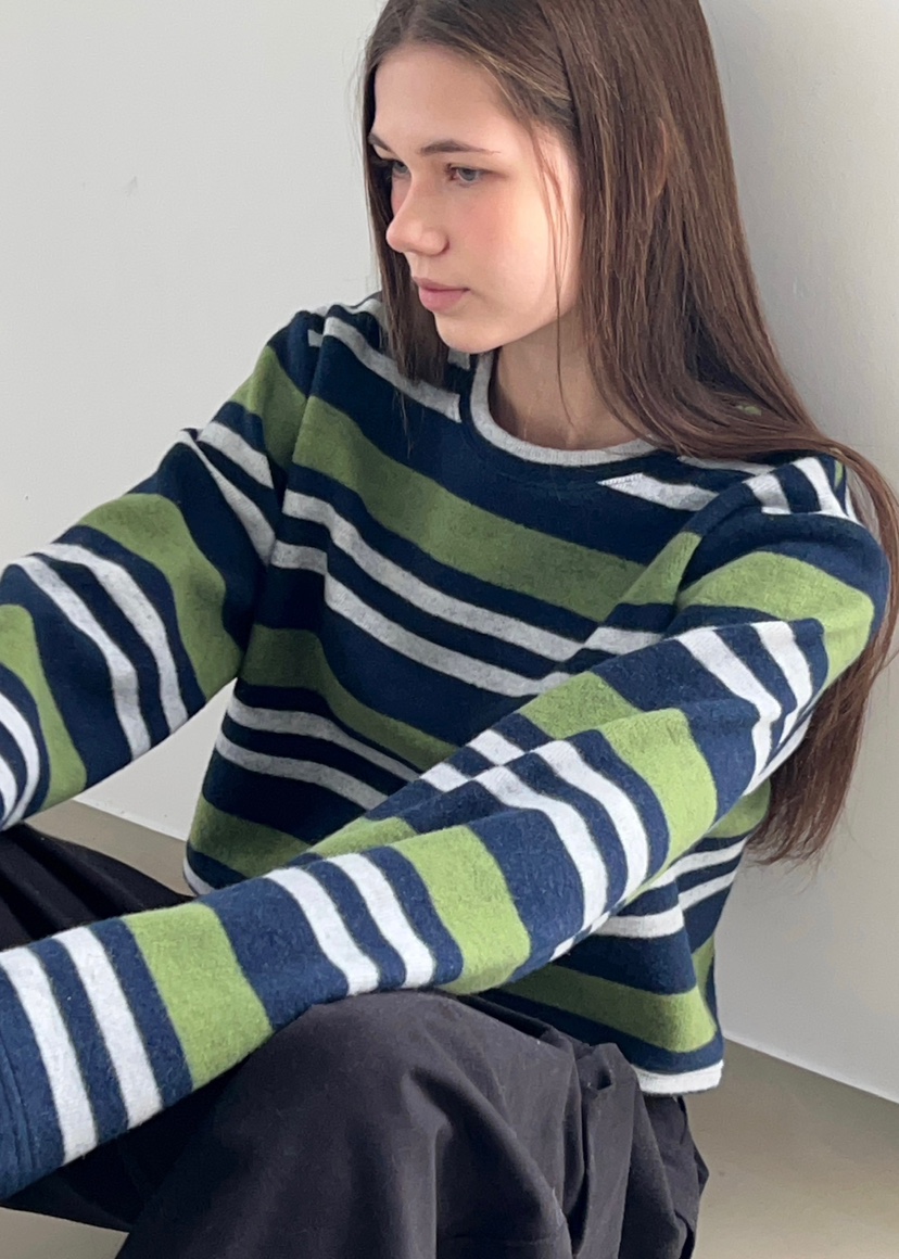 ANOTHER AVENUE韓國代購㊣女裝新品真品時尚25秋冬長袖T恤ANOTHER AVENUE長袖T恤