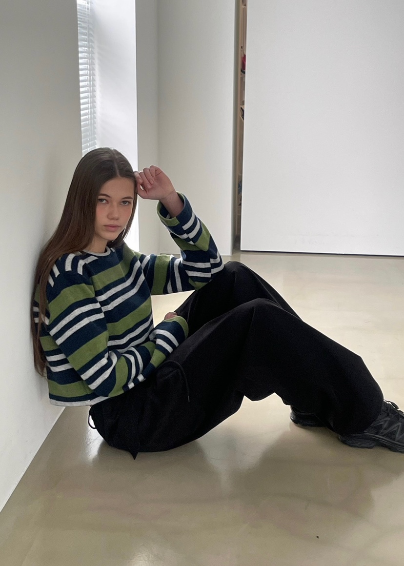 ANOTHER AVENUE韓國代購㊣女裝新品真品時尚25秋冬長袖T恤ANOTHER AVENUE長袖T恤