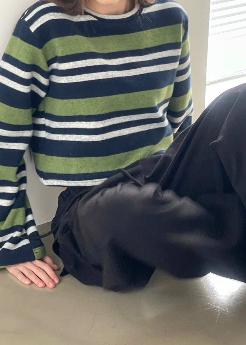 ANOTHER AVENUE韓國代購㊣女裝新品真品時尚25秋冬長袖T恤ANOTHER AVENUE長袖T恤