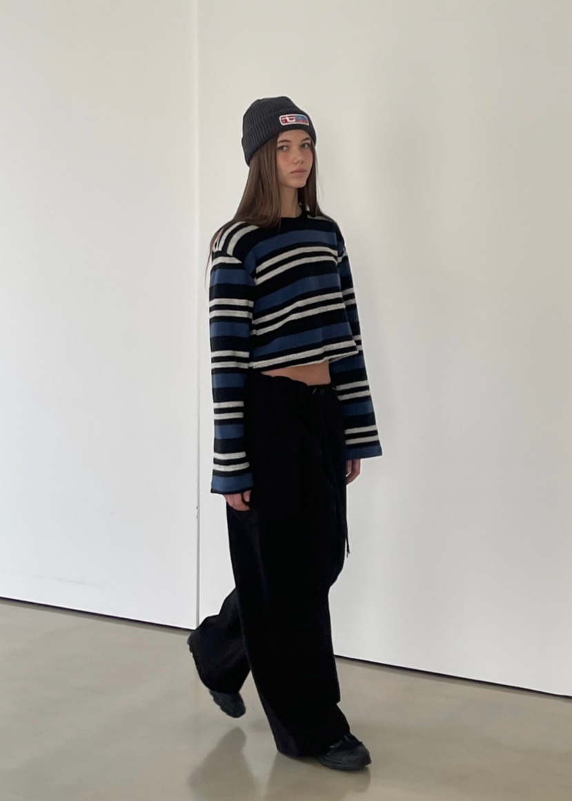 ANOTHER AVENUE韓國代購㊣女裝新品真品時尚25秋冬長袖T恤ANOTHER AVENUE長袖T恤