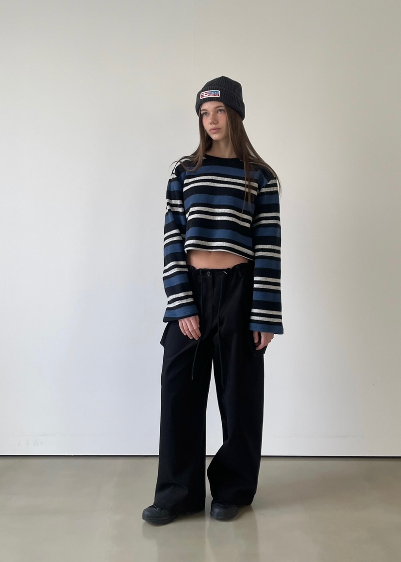 ANOTHER AVENUE韓國代購㊣女裝新品真品時尚25秋冬長袖T恤ANOTHER AVENUE長袖T恤