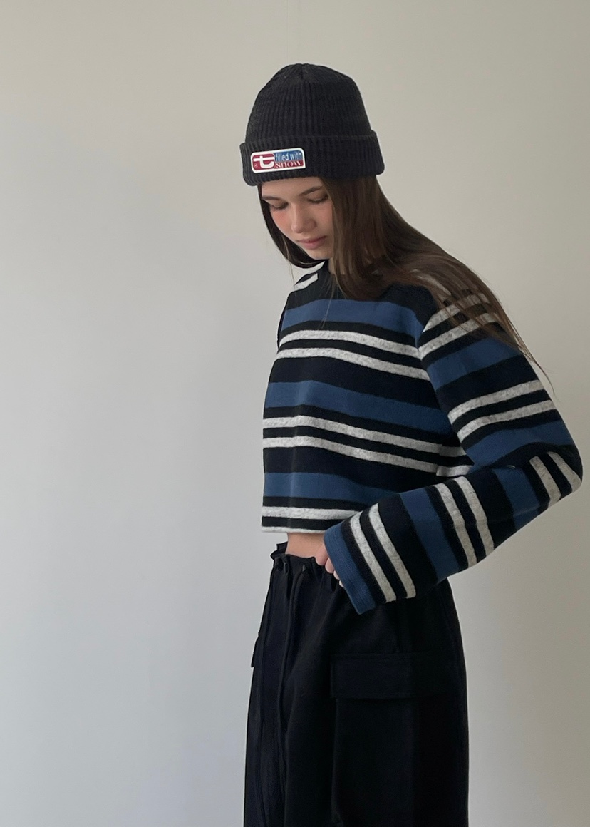 ANOTHER AVENUE韓國代購㊣女裝新品真品時尚25秋冬長袖T恤ANOTHER AVENUE長袖T恤