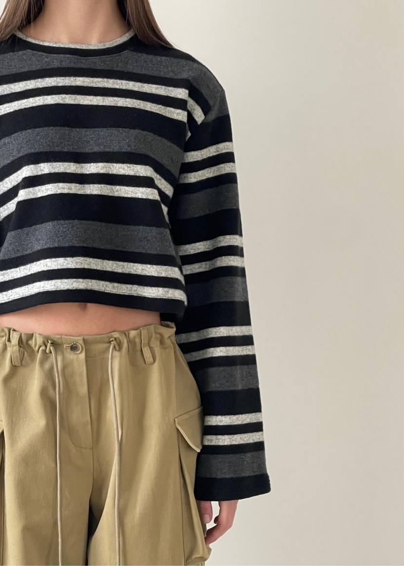 ANOTHER AVENUE韓國代購㊣女裝新品真品時尚25秋冬長袖T恤ANOTHER AVENUE長袖T恤