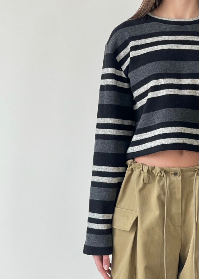 ANOTHER AVENUE韓國代購㊣女裝新品真品時尚25秋冬長袖T恤ANOTHER AVENUE長袖T恤