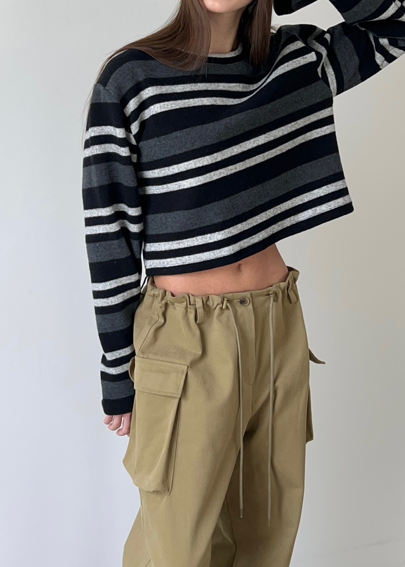 ANOTHER AVENUE韓國代購㊣女裝新品真品時尚25秋冬長袖T恤ANOTHER AVENUE長袖T恤