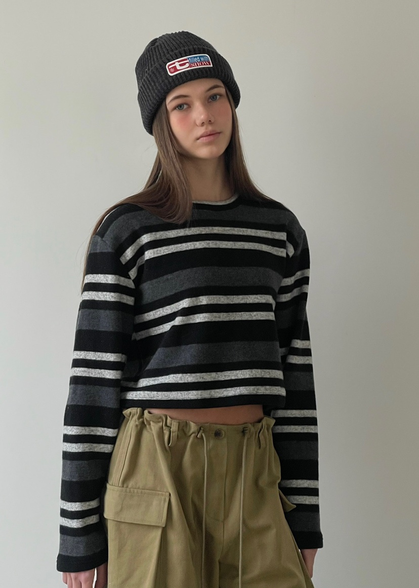 ANOTHER AVENUE韓國代購㊣女裝新品真品時尚25秋冬長袖T恤ANOTHER AVENUE長袖T恤