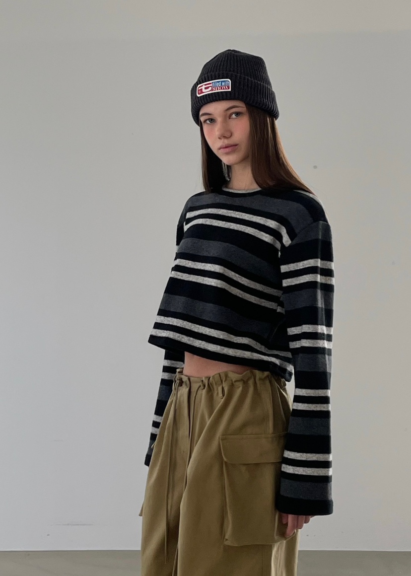 ANOTHER AVENUE韓國代購㊣女裝新品真品時尚25秋冬長袖T恤ANOTHER AVENUE長袖T恤