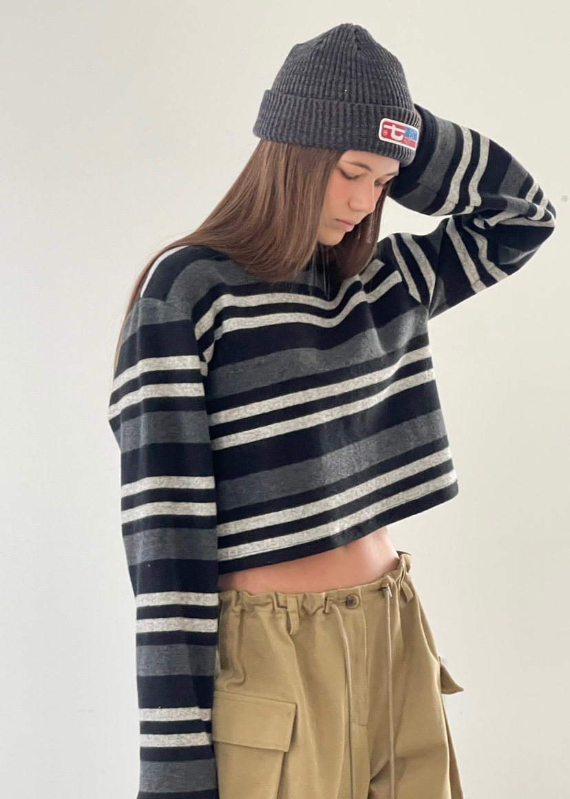 ANOTHER AVENUE韓國代購㊣女裝新品真品時尚25秋冬長袖T恤ANOTHER AVENUE長袖T恤