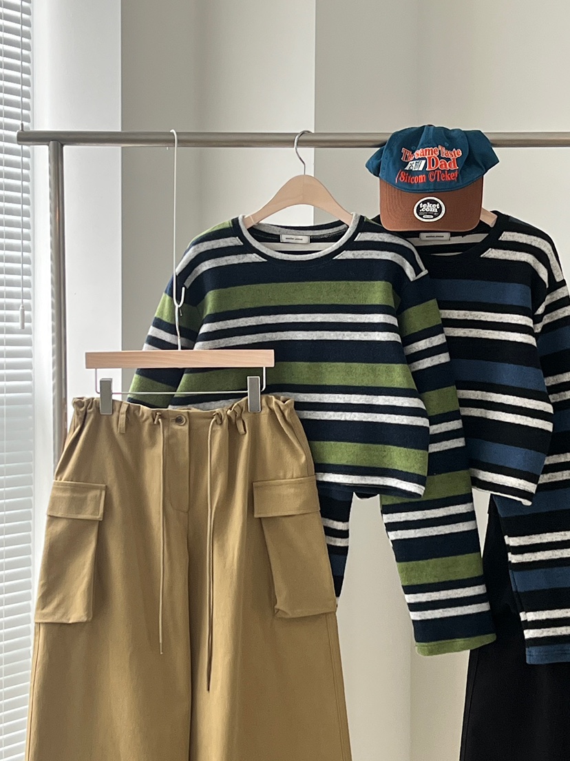 ANOTHER AVENUE韓國代購㊣女裝新品真品時尚25秋冬長袖T恤ANOTHER AVENUE長袖T恤