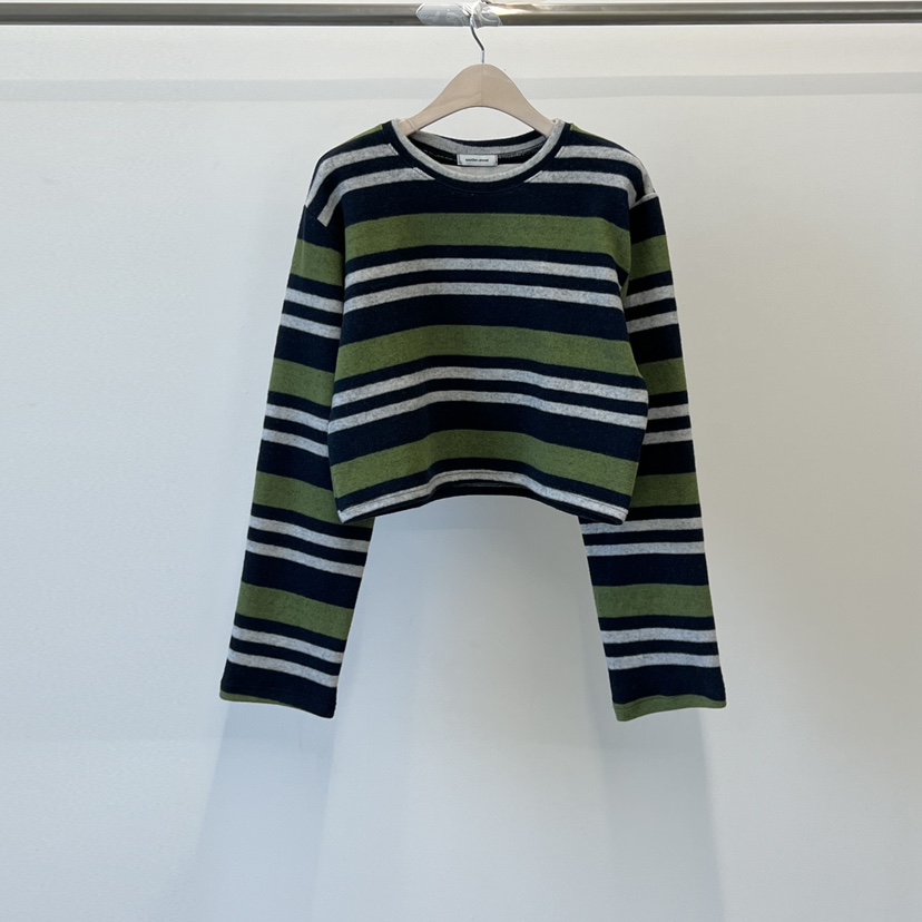 ANOTHER AVENUE韓國代購㊣女裝新品真品時尚25秋冬長袖T恤ANOTHER AVENUE長袖T恤圖色1