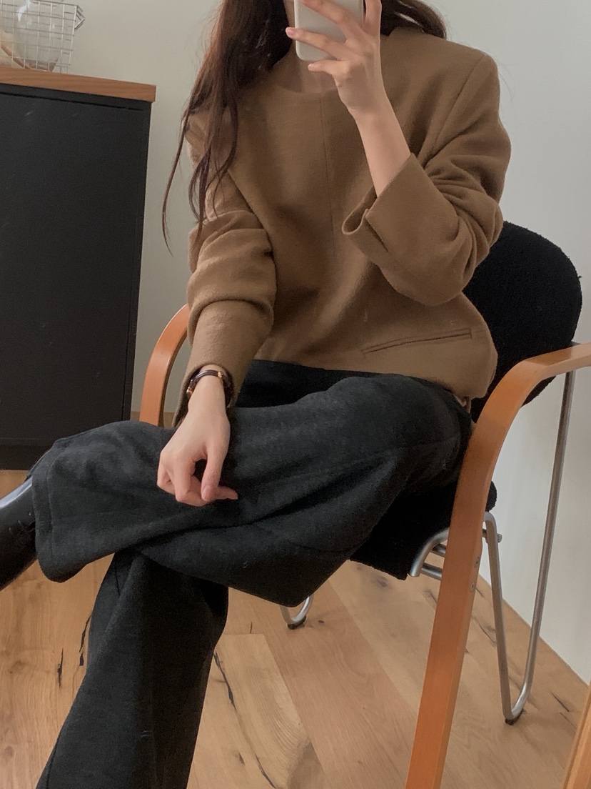 ATHEA東大門㊣代購女裝新品休閑熱賣時尚真品職業休閑褲羊毛ATHEA休閑褲