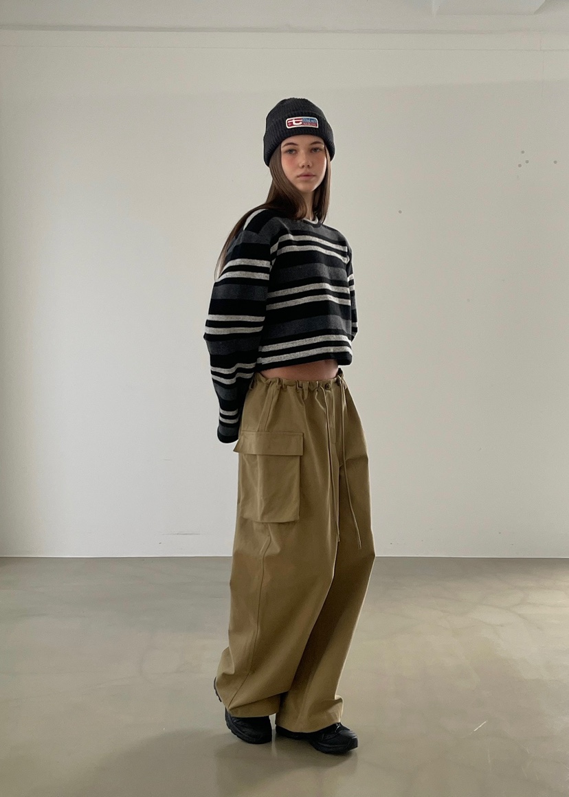 ANOTHER AVENUE東大門㊣直郵女士新款時尚休閑職業休閑褲口袋ANOTHER AVENUE休閑褲