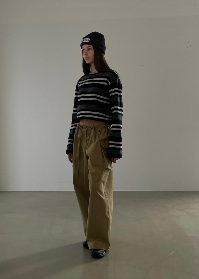 ANOTHER AVENUE東大門㊣直郵女士新款時尚休閑職業休閑褲口袋ANOTHER AVENUE休閑褲