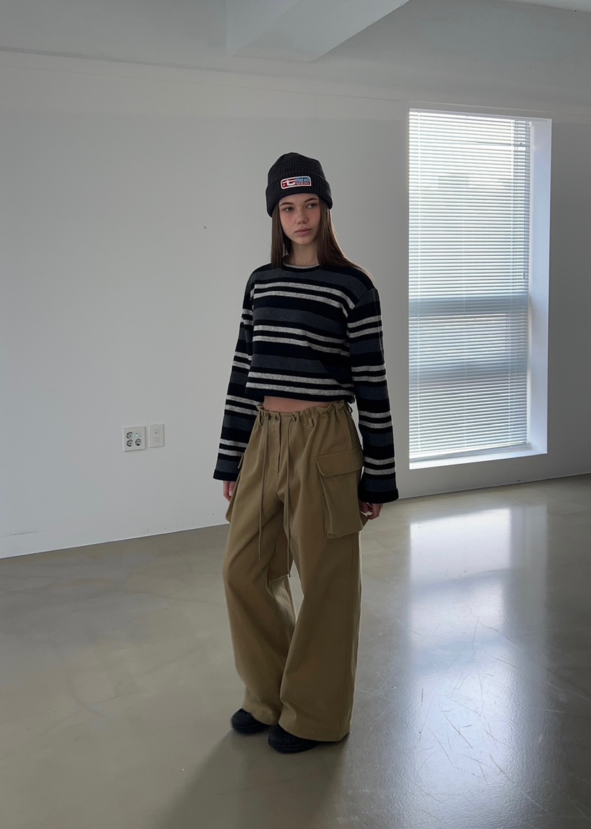 ANOTHER AVENUE東大門㊣直郵女士新款時尚休閑職業休閑褲口袋ANOTHER AVENUE休閑褲