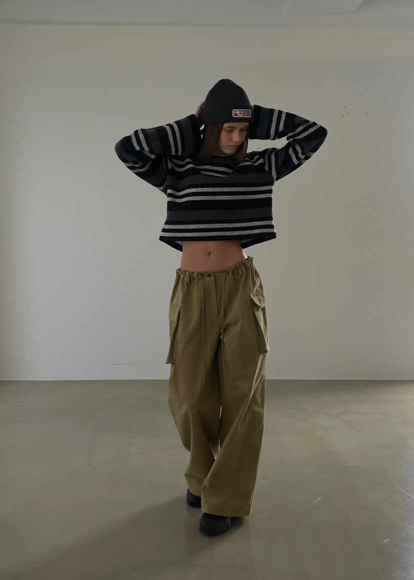 ANOTHER AVENUE東大門㊣直郵女士新款時尚休閑職業休閑褲口袋ANOTHER AVENUE休閑褲