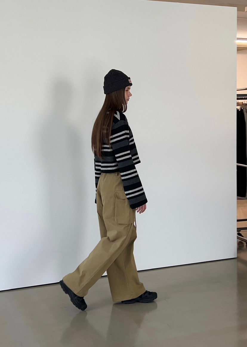 ANOTHER AVENUE東大門㊣直郵女士新款時尚休閑職業休閑褲口袋ANOTHER AVENUE休閑褲