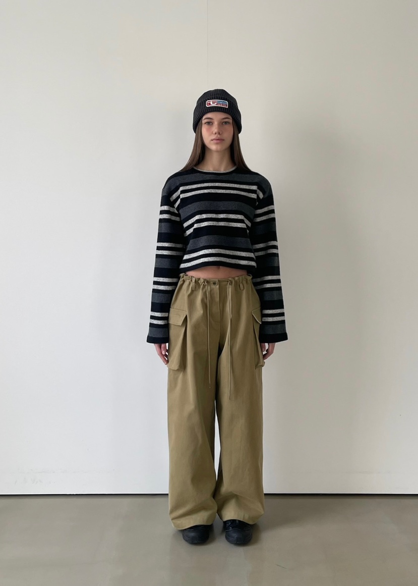 ANOTHER AVENUE東大門㊣直郵女士新款時尚休閑職業休閑褲口袋ANOTHER AVENUE休閑褲