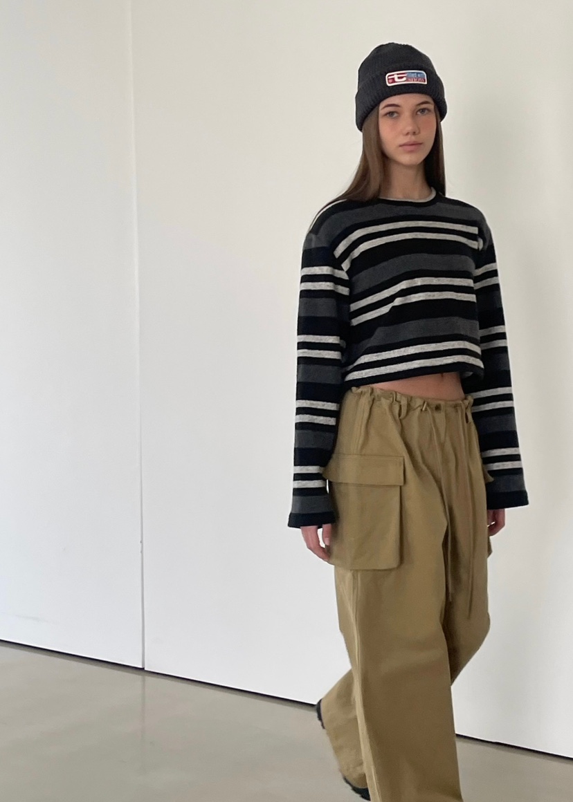 ANOTHER AVENUE東大門㊣直郵女士新款時尚休閑職業休閑褲口袋ANOTHER AVENUE休閑褲