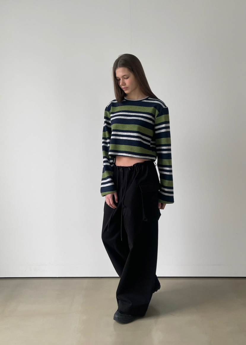 ANOTHER AVENUE東大門㊣直郵女士新款時尚休閑職業休閑褲口袋ANOTHER AVENUE休閑褲