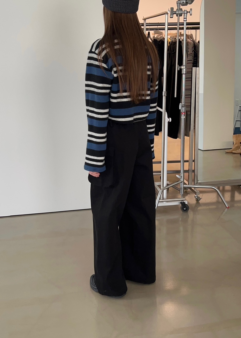 ANOTHER AVENUE東大門㊣直郵女士新款時尚休閑職業休閑褲口袋ANOTHER AVENUE休閑褲