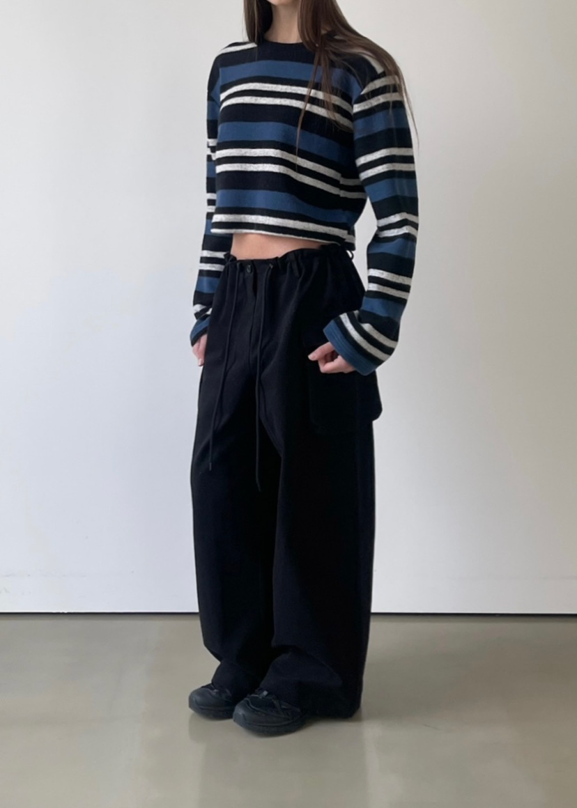 ANOTHER AVENUE東大門㊣直郵女士新款時尚休閑職業休閑褲口袋ANOTHER AVENUE休閑褲