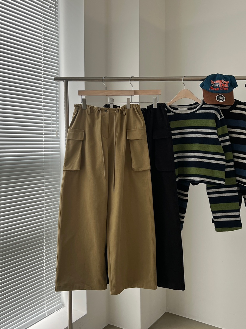 ANOTHER AVENUE東大門㊣直郵女士新款時尚休閑職業休閑褲口袋ANOTHER AVENUE休閑褲