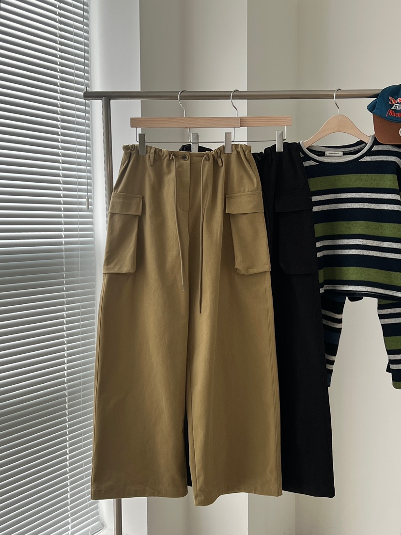 ANOTHER AVENUE東大門㊣直郵女士新款時尚休閑職業休閑褲口袋ANOTHER AVENUE休閑褲