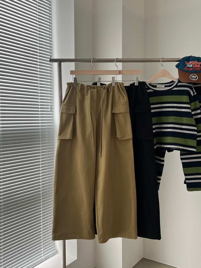 ANOTHER AVENUE東大門㊣直郵女士新款時尚休閑職業休閑褲口袋ANOTHER AVENUE休閑褲