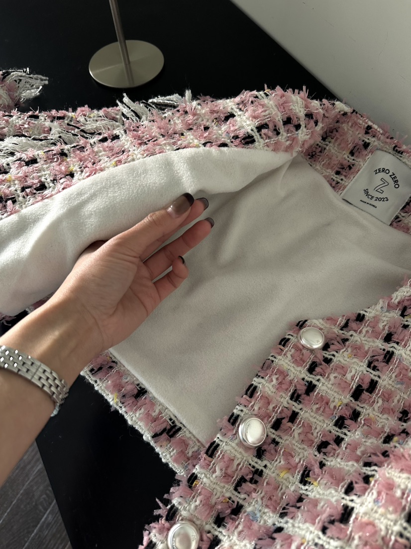 ZEROZERO東大門㊣代購女裝新品人氣推薦真品職業夾克粗花呢ZEROZERO夾克