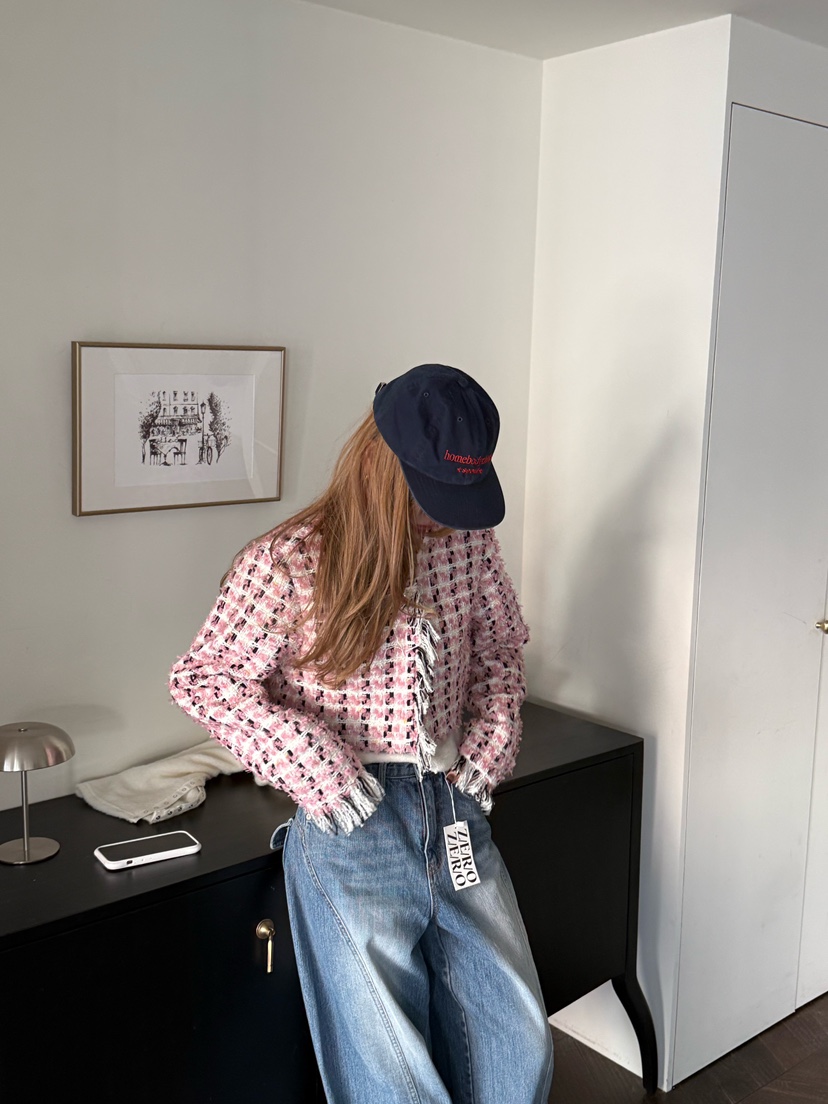 ZEROZERO東大門㊣代購女裝新品人氣推薦真品職業夾克粗花呢ZEROZERO夾克