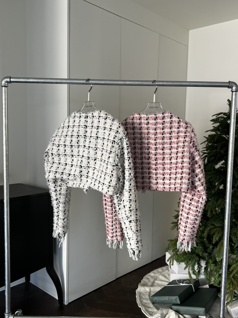 ZEROZERO東大門㊣代購女裝新品人氣推薦真品職業夾克粗花呢ZEROZERO夾克