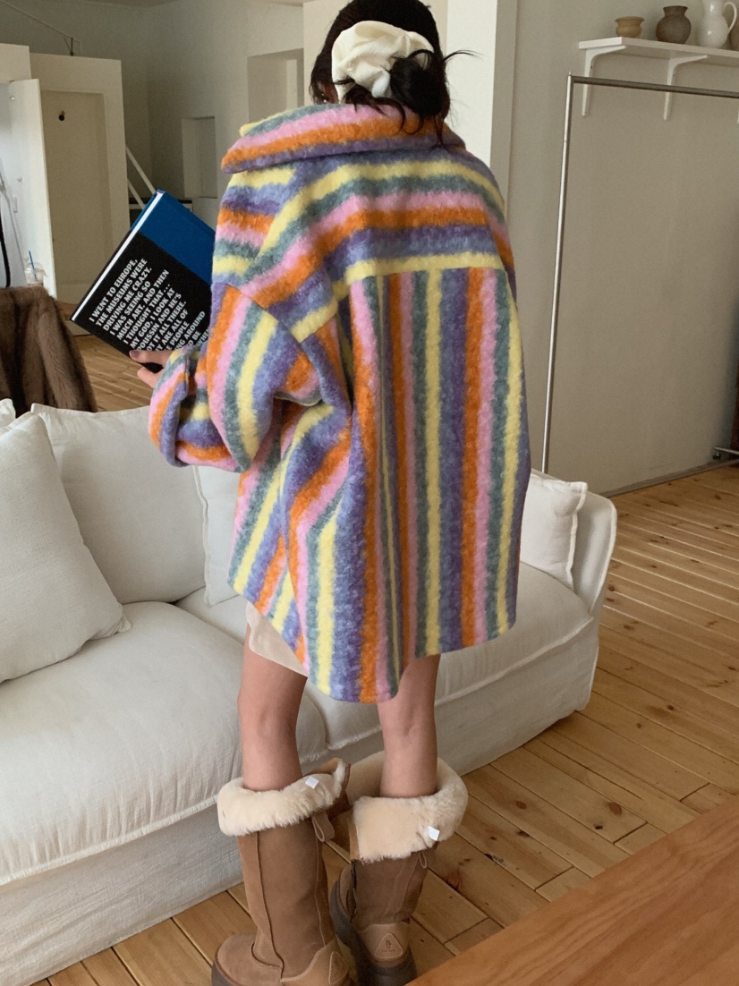 MOSMOS韓國代購㊣女士新品時尚熱賣推薦25秋冬休閑職業針織衫MOSMOS針織衫