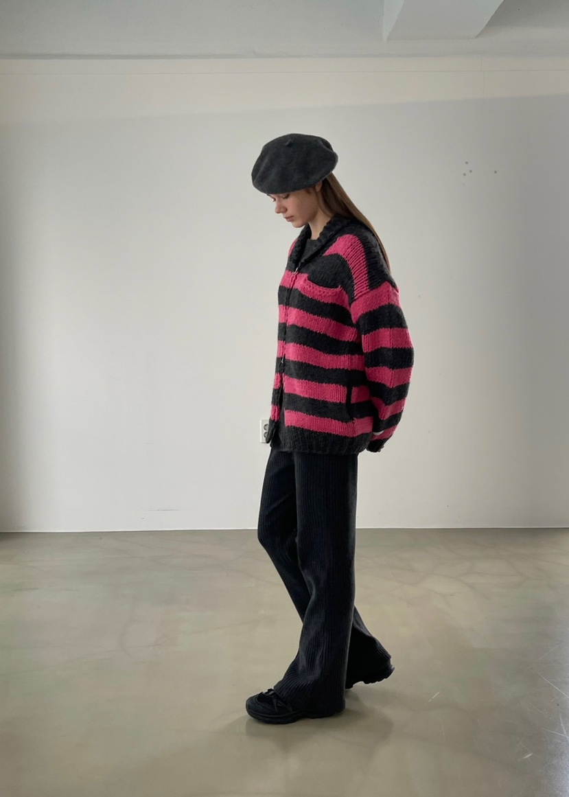 ANOTHER AVENUE東大門㊣實拍女裝新款推薦人氣休閑褲羊毛羅紋ANOTHER AVENUE休閑褲