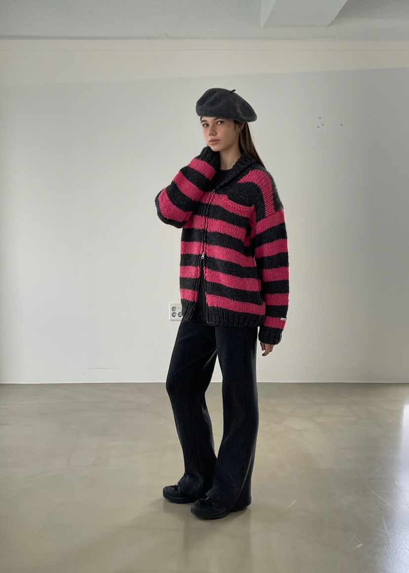 ANOTHER AVENUE東大門㊣實拍女裝新款推薦人氣休閑褲羊毛羅紋ANOTHER AVENUE休閑褲