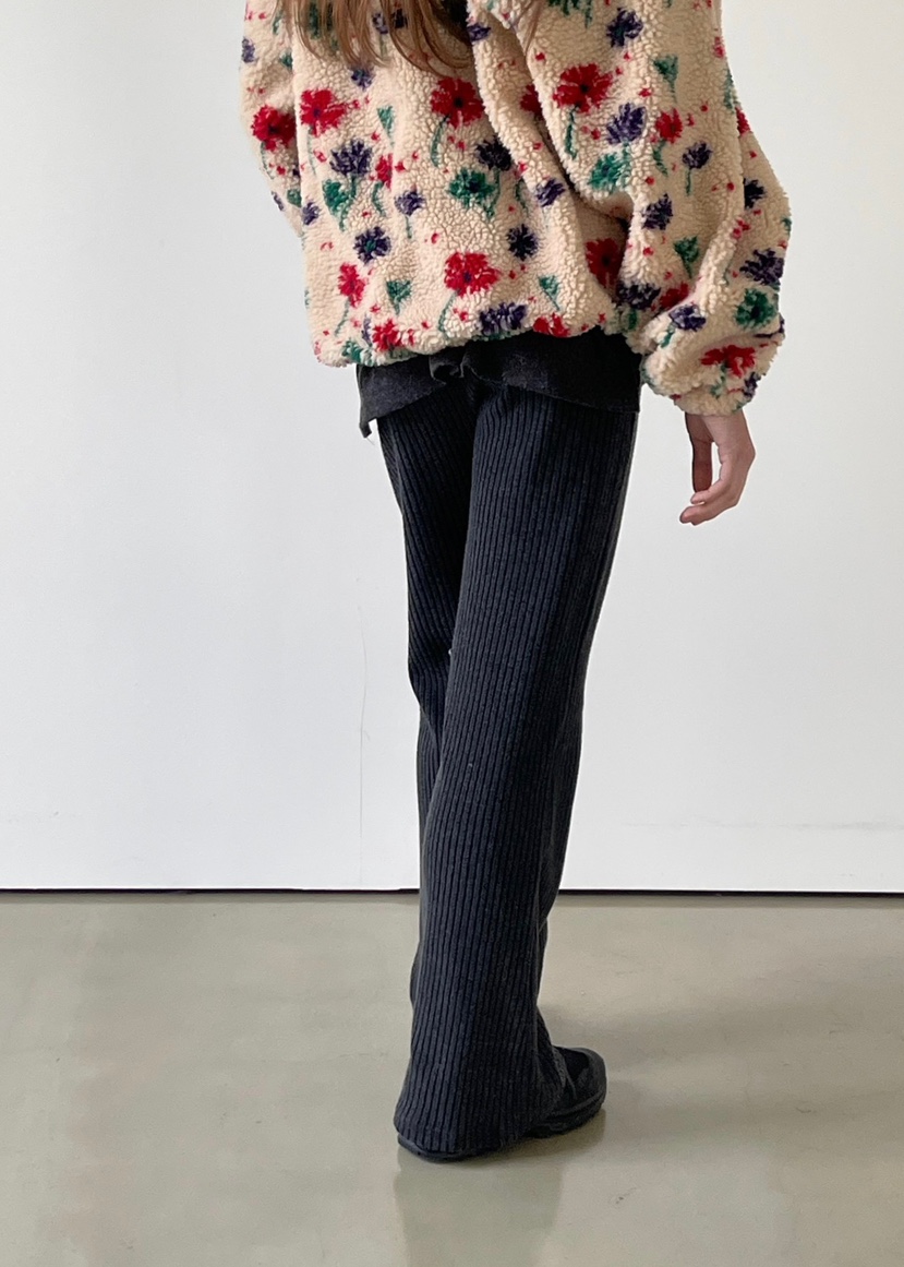 ANOTHER AVENUE東大門㊣實拍女裝新款推薦人氣休閑褲羊毛羅紋ANOTHER AVENUE休閑褲