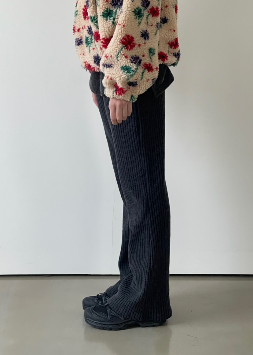 ANOTHER AVENUE東大門㊣實拍女裝新款推薦人氣休閑褲羊毛羅紋ANOTHER AVENUE休閑褲