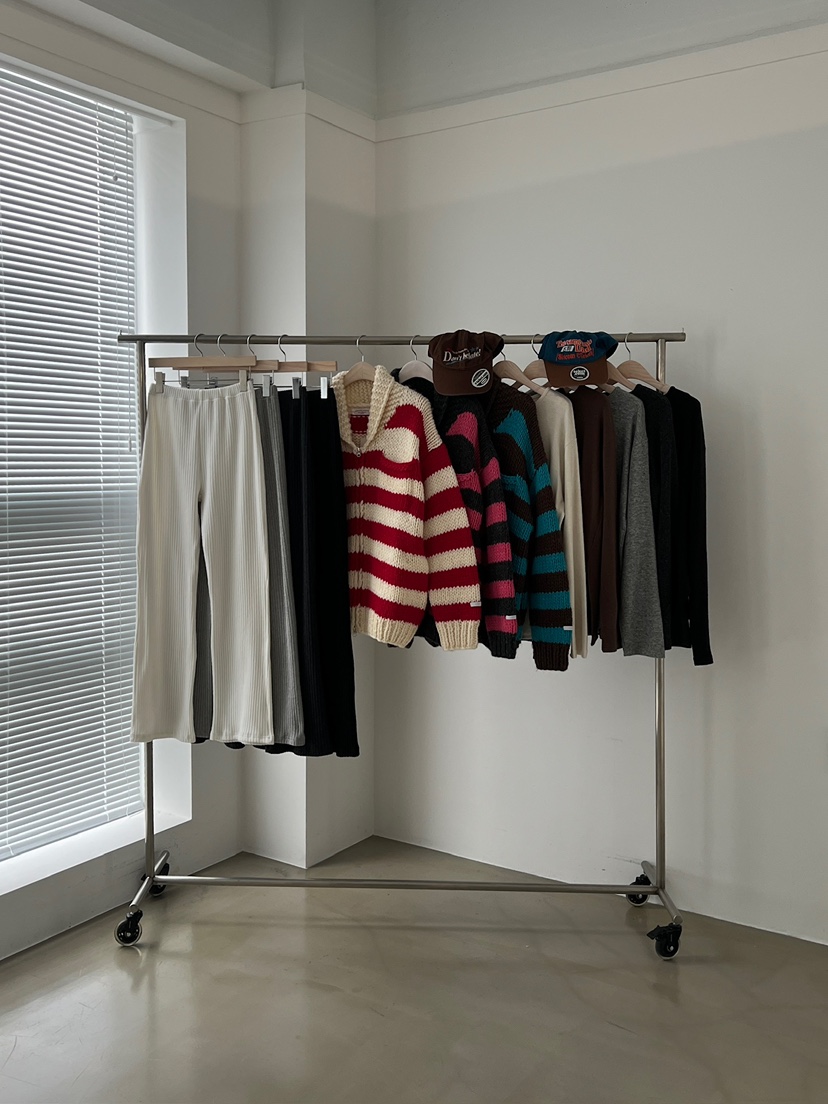 ANOTHER AVENUE東大門㊣實拍女裝新款推薦人氣休閑褲羊毛羅紋ANOTHER AVENUE休閑褲