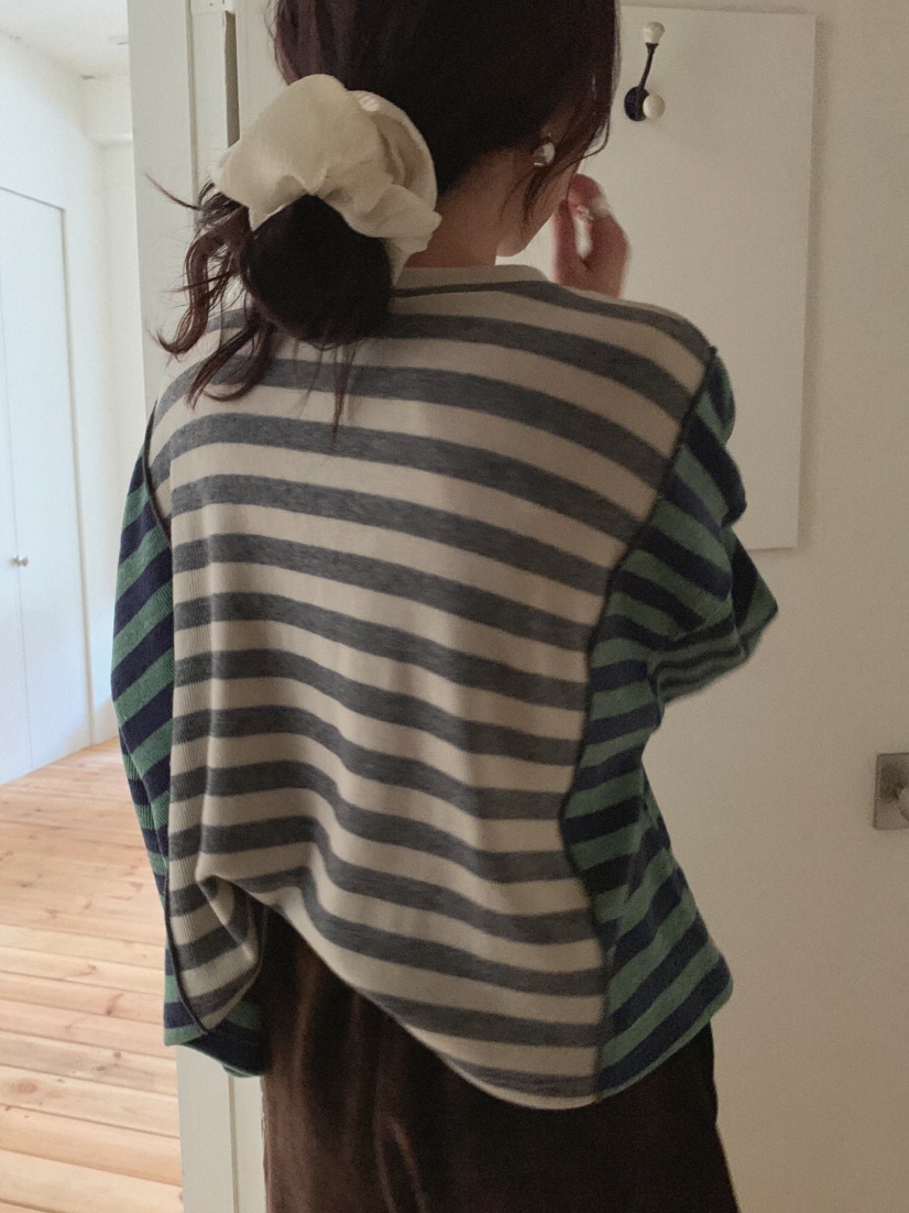 MOSMOS韓國直郵㊣女裝新品職業25秋冬時尚真品熱賣人氣長袖T恤MOSMOS長袖T恤