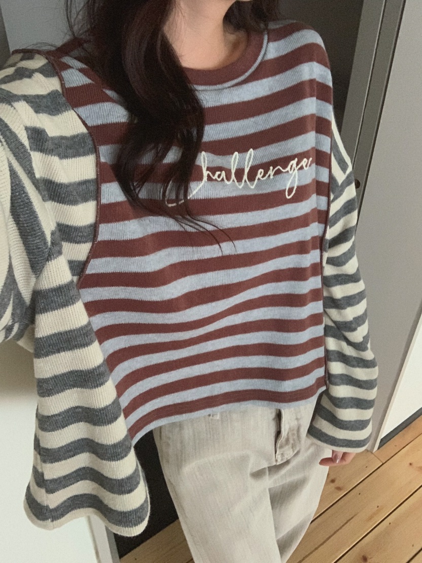 MOSMOS韓國直郵㊣女裝新品職業25秋冬時尚真品熱賣人氣長袖T恤MOSMOS長袖T恤