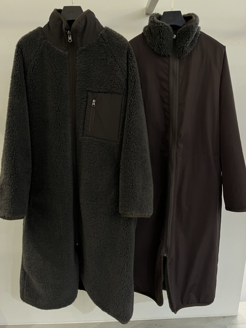 ATHEA東大門㊣實拍女裝新款職業人氣推薦25秋冬長款棉服雙面ATHEA長款棉服