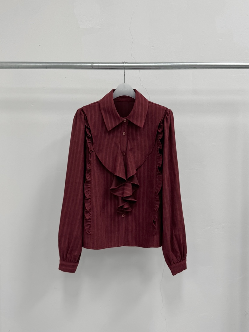 MOSMOS韓國直郵㊣女士新款職業休閑熱賣人氣真品襯衫蕾絲衫MOSMOS襯衫/蕾絲衫圖色1