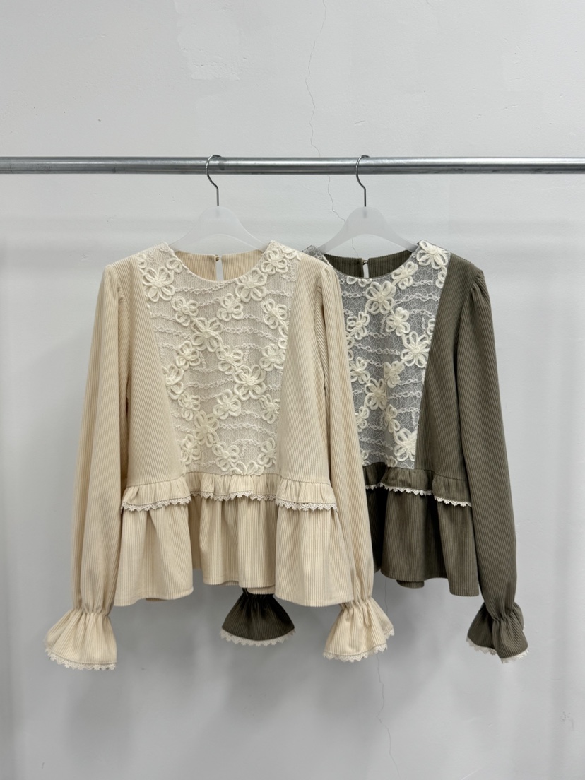 MOSMOS韓國代購㊣女裝新款人氣真品熱賣時尚職業襯衫蕾絲衫MOSMOS襯衫/蕾絲衫