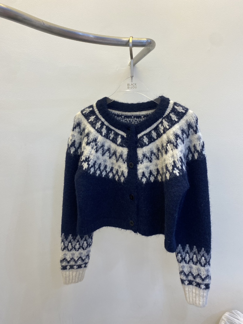 BLACK BIJOU韓國直郵㊣女士新款25秋冬時尚休閑人氣毛衣羊毛BLACK BIJOU毛衣圖色3