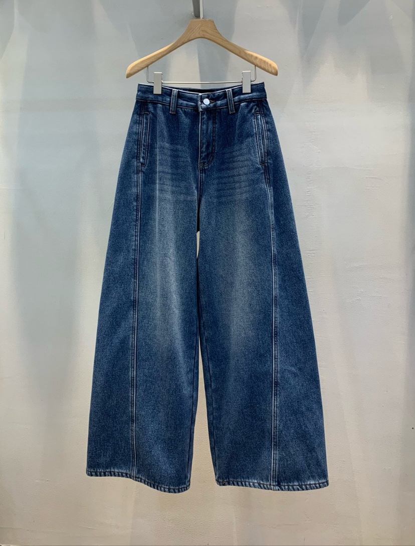 1 2ILLY-S韓國直郵㊣女裝新品25秋冬熱賣休閑推薦時尚牛仔褲1 2ILLY/THE SIL牛仔褲圖色1