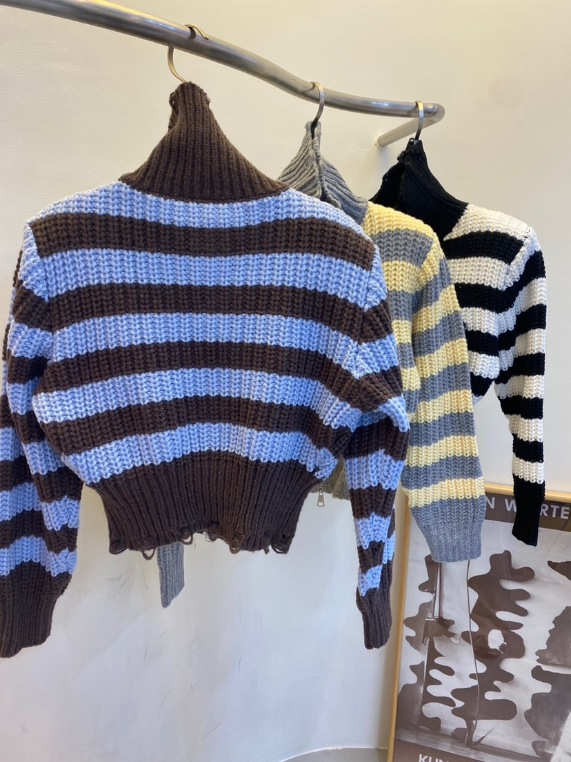 BLACK BIJOU東大門㊣代購女裝新款時尚熱賣休閑25秋冬毛衣BLACK BIJOU毛衣