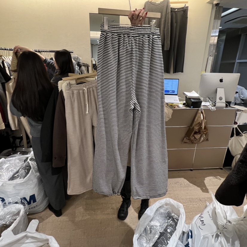 W AND J東大門㊣代購女士新款推薦休閑時尚25秋冬熱賣休閑褲W AND J休閑褲