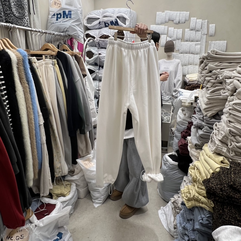 BREEZE韓國代購㊣女裝新品25秋冬時尚推薦熱賣人氣休閑褲褶裥BREEZE休閑褲