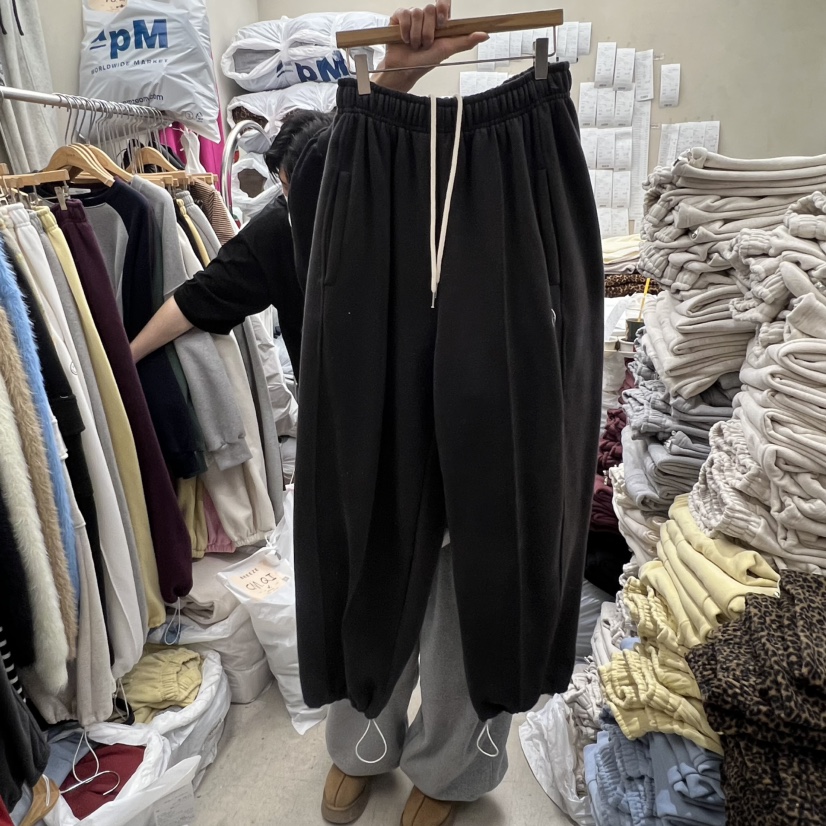 BREEZE韓國代購㊣女裝新品25秋冬時尚推薦熱賣人氣休閑褲褶裥BREEZE休閑褲圖色7