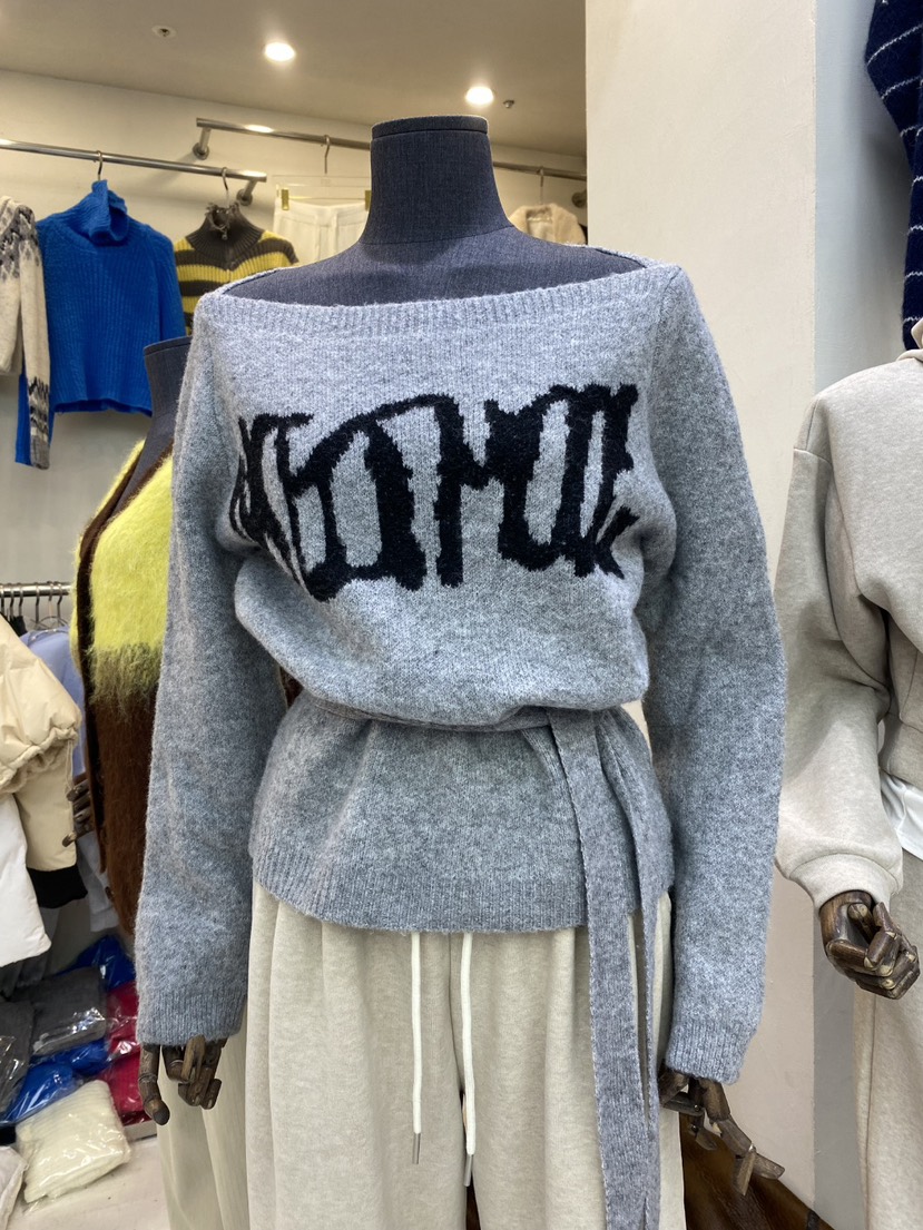 BLACK BIJOU東大門㊣實拍女裝新品時尚人氣休閑真品推薦毛衣BLACK BIJOU毛衣圖色1